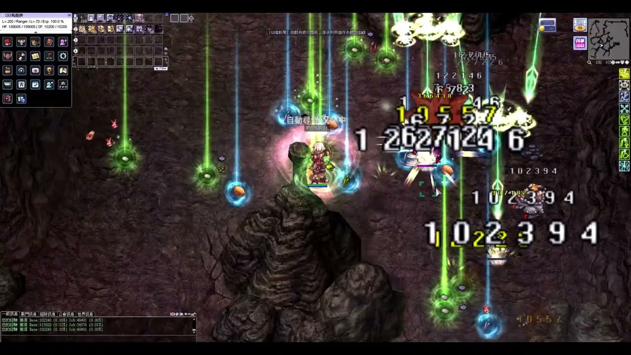 【RO仙境傳說】193三轉鳥遊俠🔥異常弓爆發｜外掛｜內掛｜自動攻擊｜180+歐茲迷宮1樓⭐大冒險！