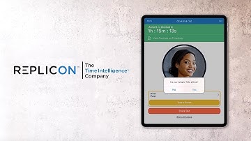 Replicon Touchless CloudClock Capabilities