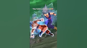 MUI Goku💀VS Beast Gohan😈 #dragonballlegends #dblegends #dbl #shorts #funny #memes #anime