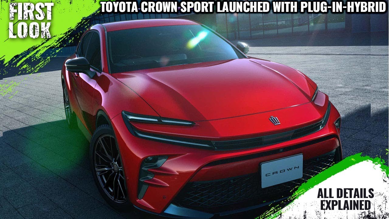 2024 Toyota Crown Sport PHEV Launched In Japan With 302 Horsepower ...