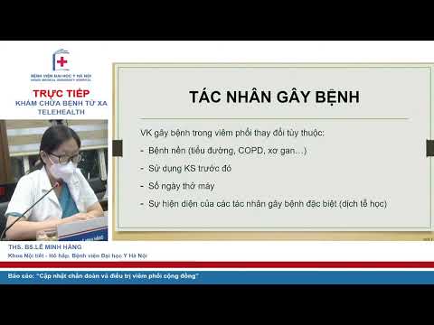 Video Cập nhật chẩn đoán và điều trị viêm phổi cộng đồng I... - youtube