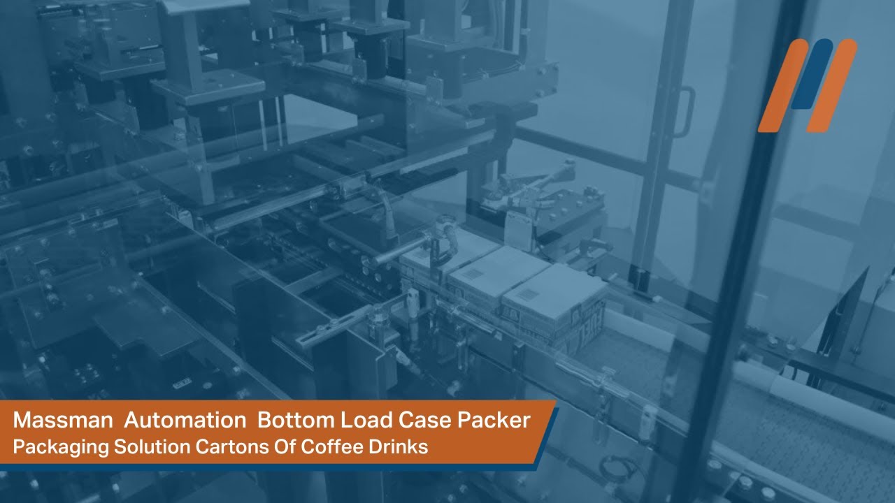 Massman's Case Packer Packaging Coffee Cartons YouTube