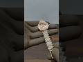 Rose Gold Butterfly Stone-Studded Watch Close-up