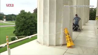 Lincoln Memorial Vandalized