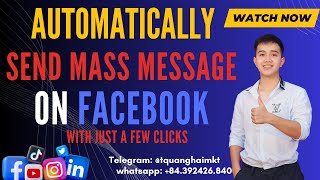 Automatic Send Message Facebook 2024 | Auto Send Message On Messenger screenshot 4