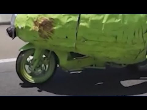Florida man travels cross country in motorized pear