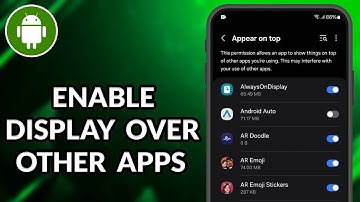 How To Enable Display Over Other Apps In Samsung