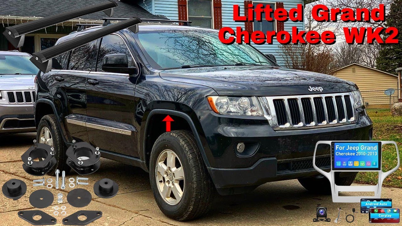 Lifting WK2 Jeep Grand Cherokee for my Father in Law 