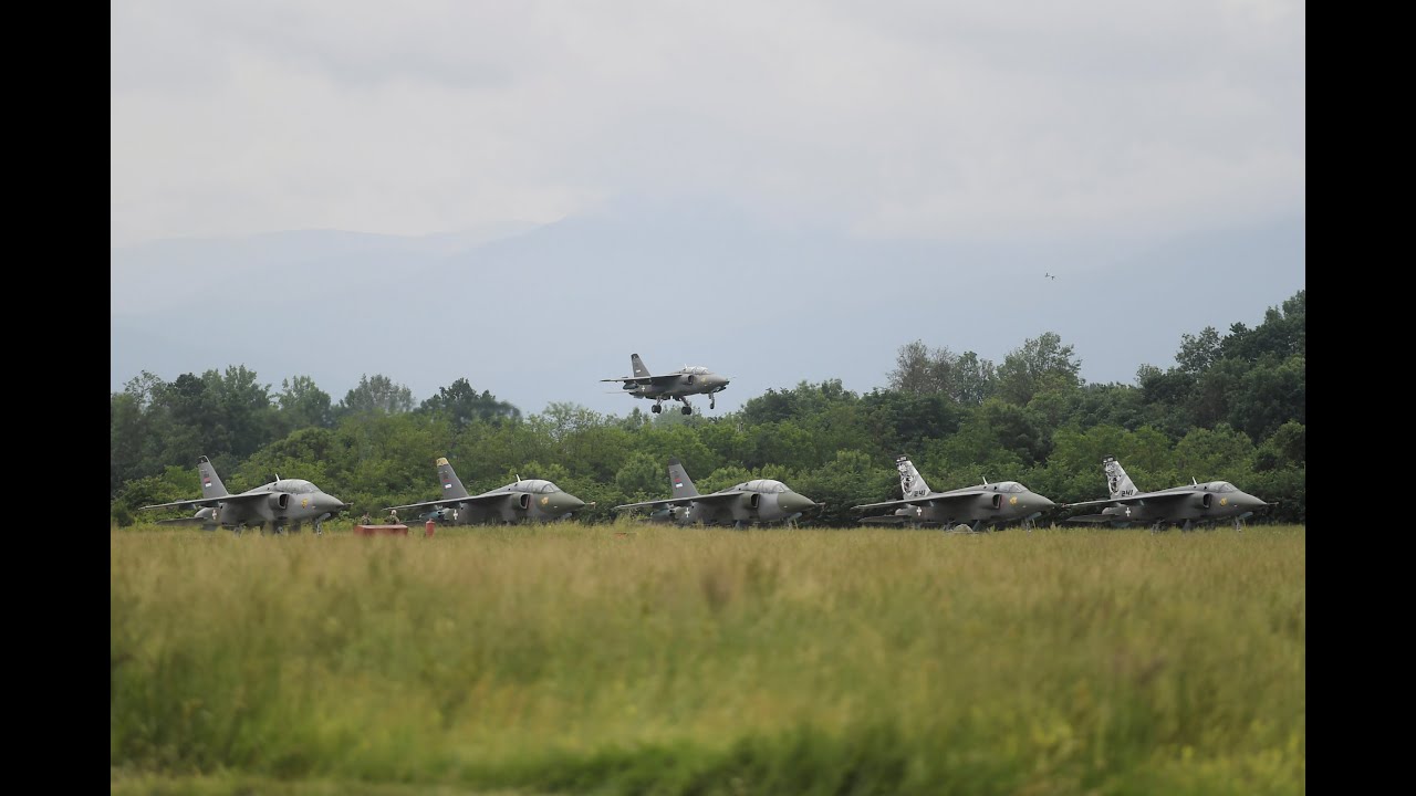Obilazak jedinica RV i PVO na aerodromu „Morava“