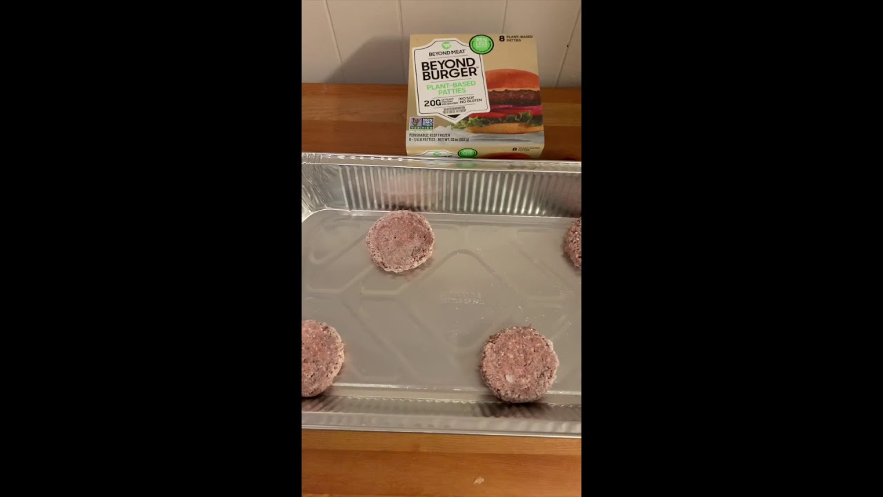 BEYOND BURGER OVEN RECIPE YouTube