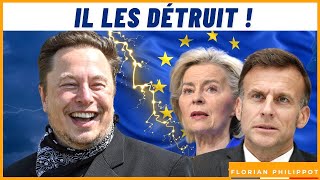 « un Coup De Génie ! » : Elon Musk Vient De Détruire Macron Et Ursula !