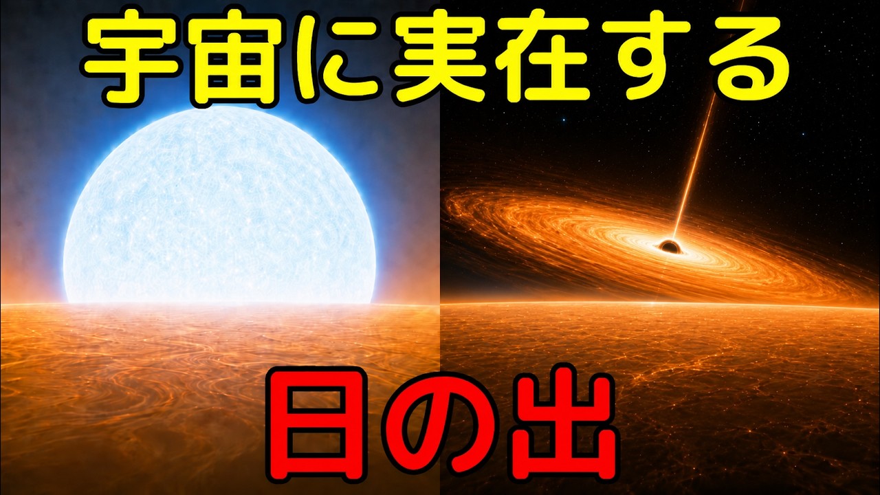 恒星だけじゃない。宇宙に実在する「日の出」を巡る旅