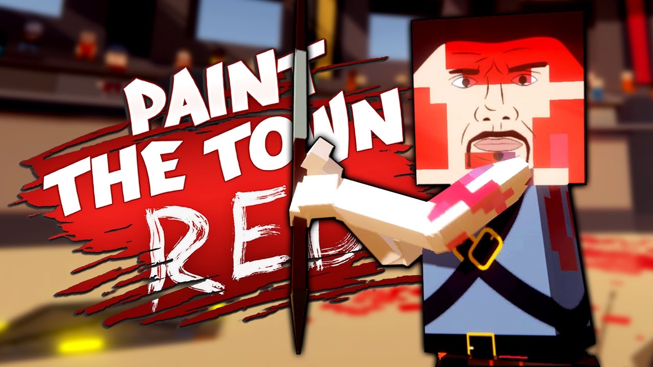 Paint the town red карта школа