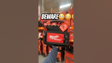 DO NOT BUY MILWAUKEE PACKOUT TOOLBAG TIL YOU SEE THIS 😳 WHICH YOU BUYING?