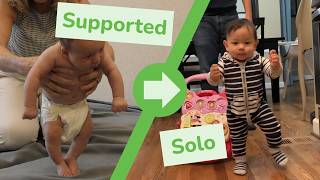 How to Help Baby Walk: Standing Practice from Newborn to First Steps
