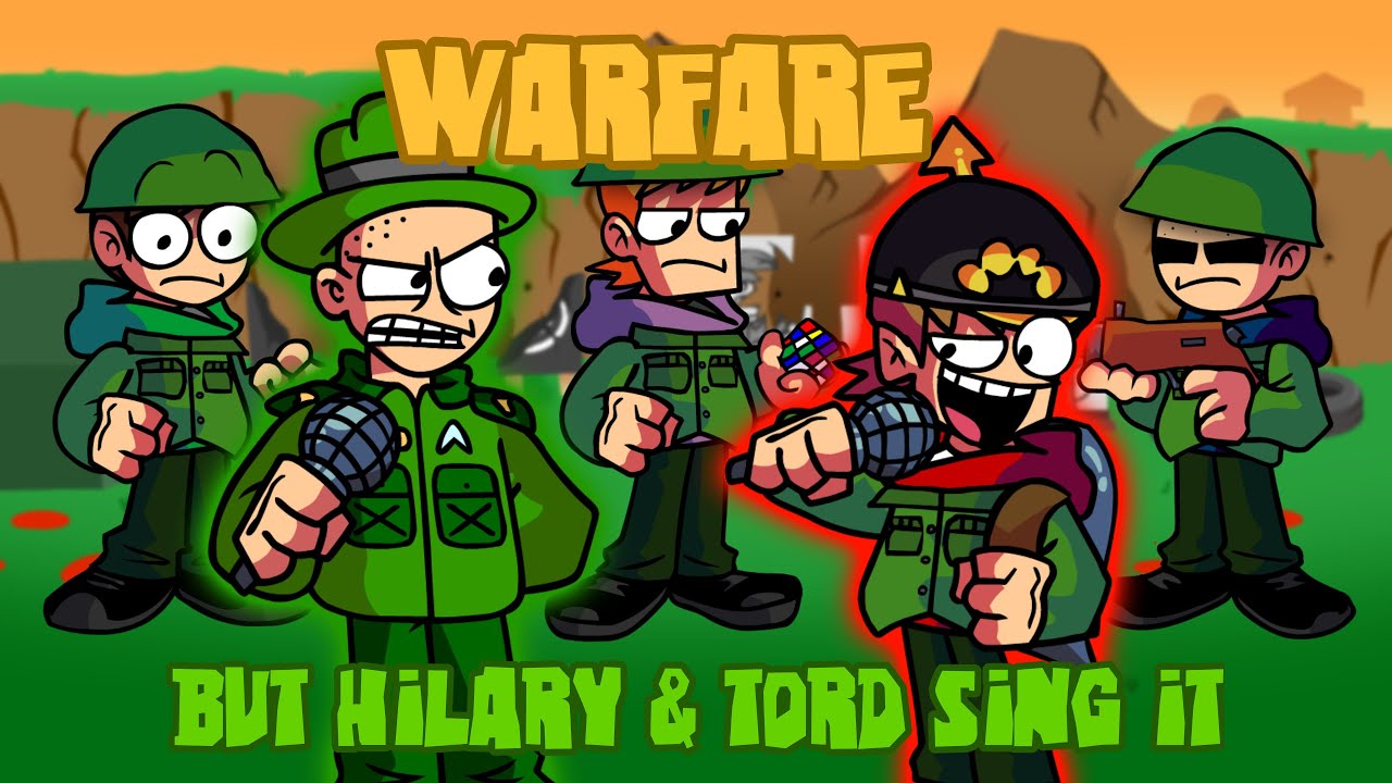 FNF | Warfare but Hilary & Tord sing it