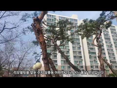수지 초입마을 삼풍동 아파트 리모델링 풍경 (25년 봄)