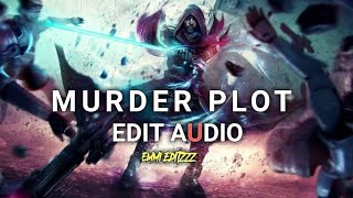 MURDER PLOT - EDIT AUDIO ( NO COPYRIGHT ) * Requested *