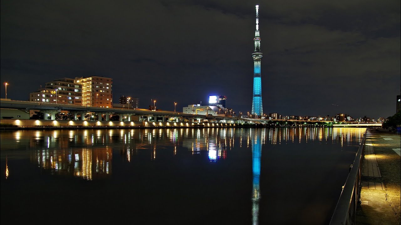 Tokyo skytree Light up Olympic スカイツリー ライトアップ 東京 2020