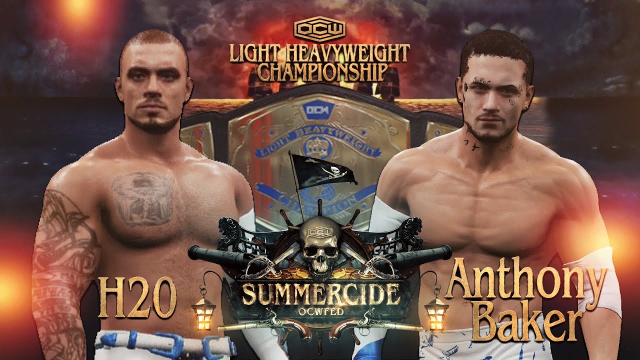 [LHW Title] Anthony Baker vs. H20 - OCW Summercide 2021 (w/Commentary)