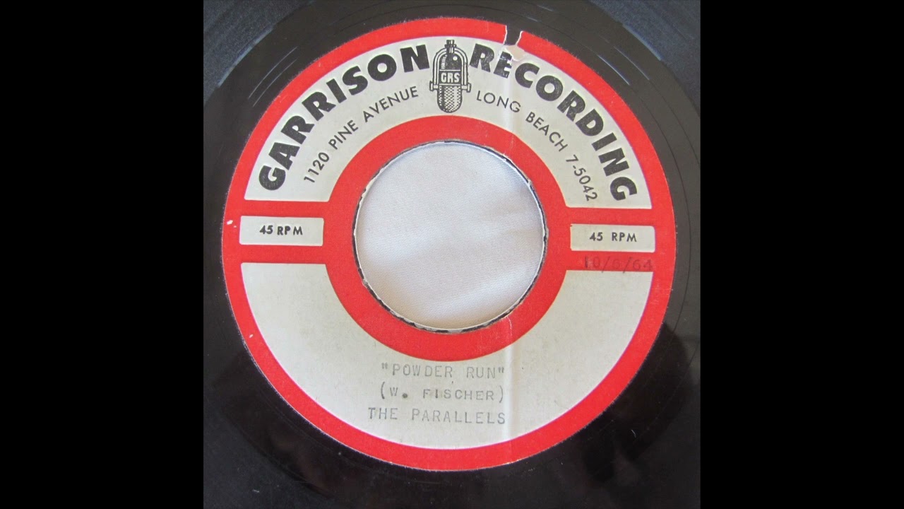 The Parallels – Powder Run (Unreleased Surf Instrumental, 1964) acetate