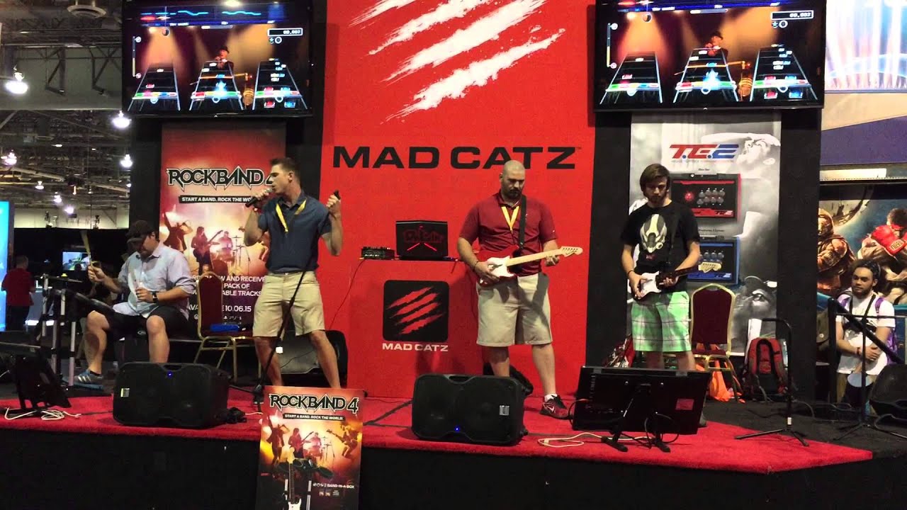 GameStop Expo 2015 Rock Band 4 Karaoke YouTube gamestop-expo-2015-rock-band-4-karaoke-youtube