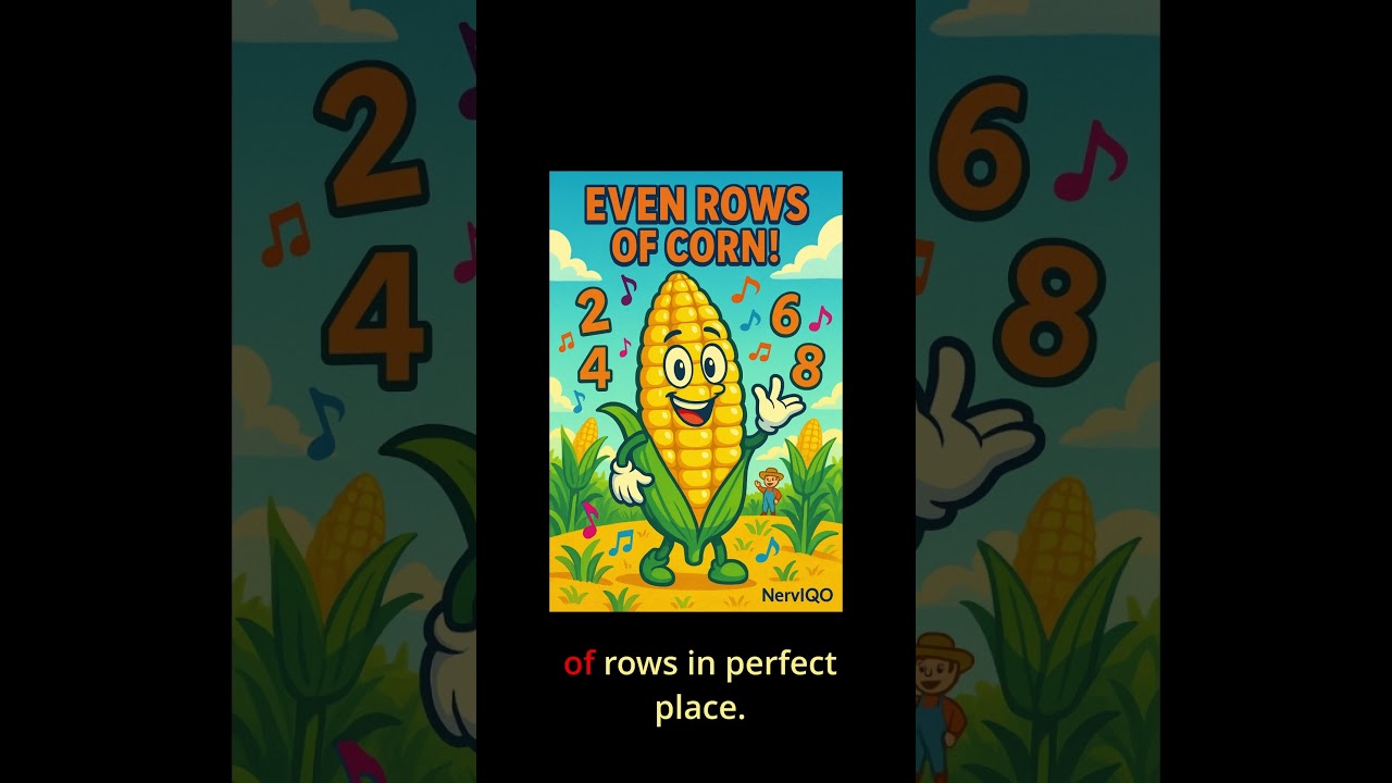 Even Rows of Corn! 🎶 
