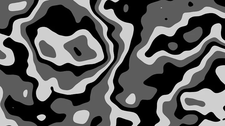 10-Hour Monochromatic Abstract Wallpaper: Hypnotic Topographical Patterns