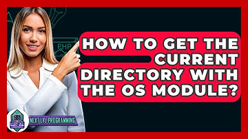 How To Get The Current Directory With The OS Module? - Next LVL Programming
