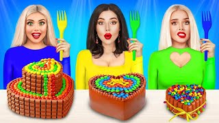 Big Medium And Small Chocolate Challenge  Mukbang With Giant Vs Mini Food By Ratata Power