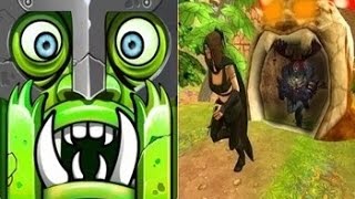 Running Lost Castle vs Jungle Princess Run screenshot 1