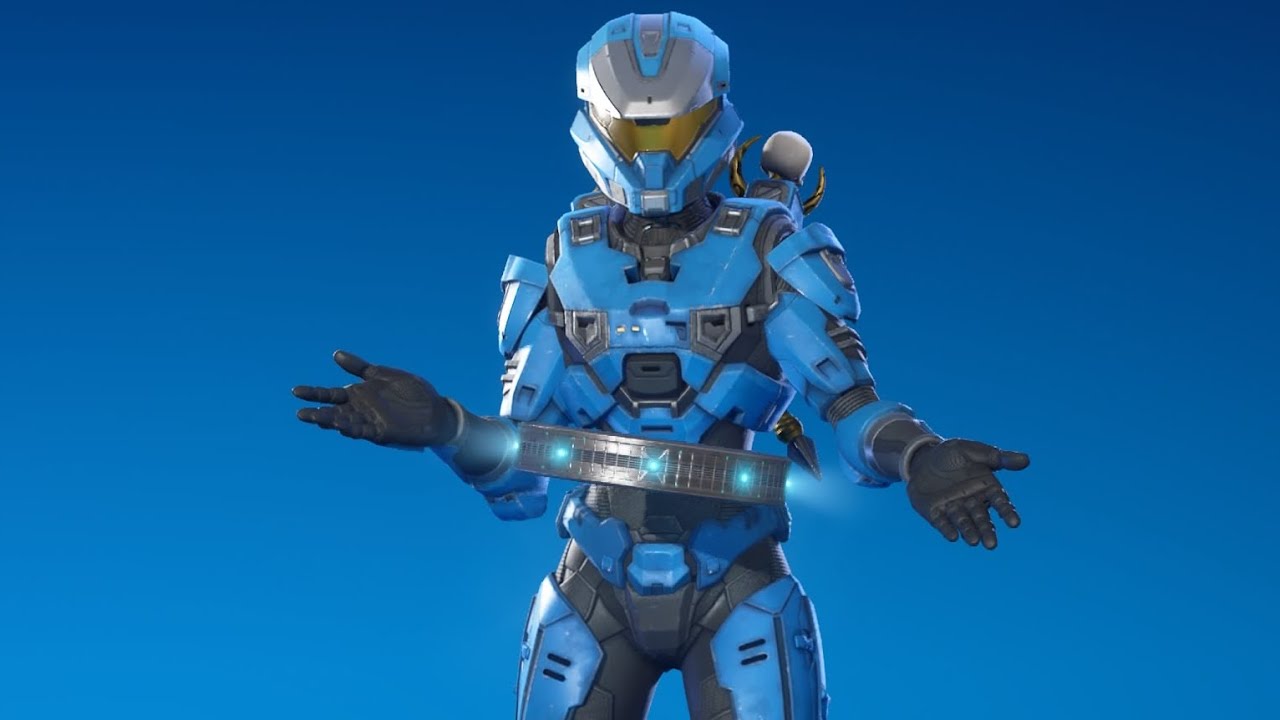 Fortnite gameplay van de Halo Skins & Warthog Beat & Halo Ring Emote (Halo)