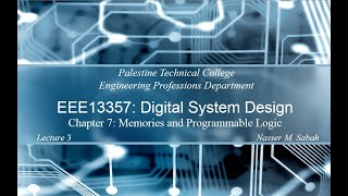 Lecture 7-3: Read-Only Memory (ROM) | PTC EEE13357 Digital System Design