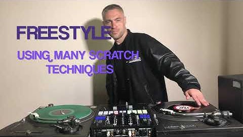 SCRATCH TECHNIQUE DEMONSTRATION BY DJ RASP