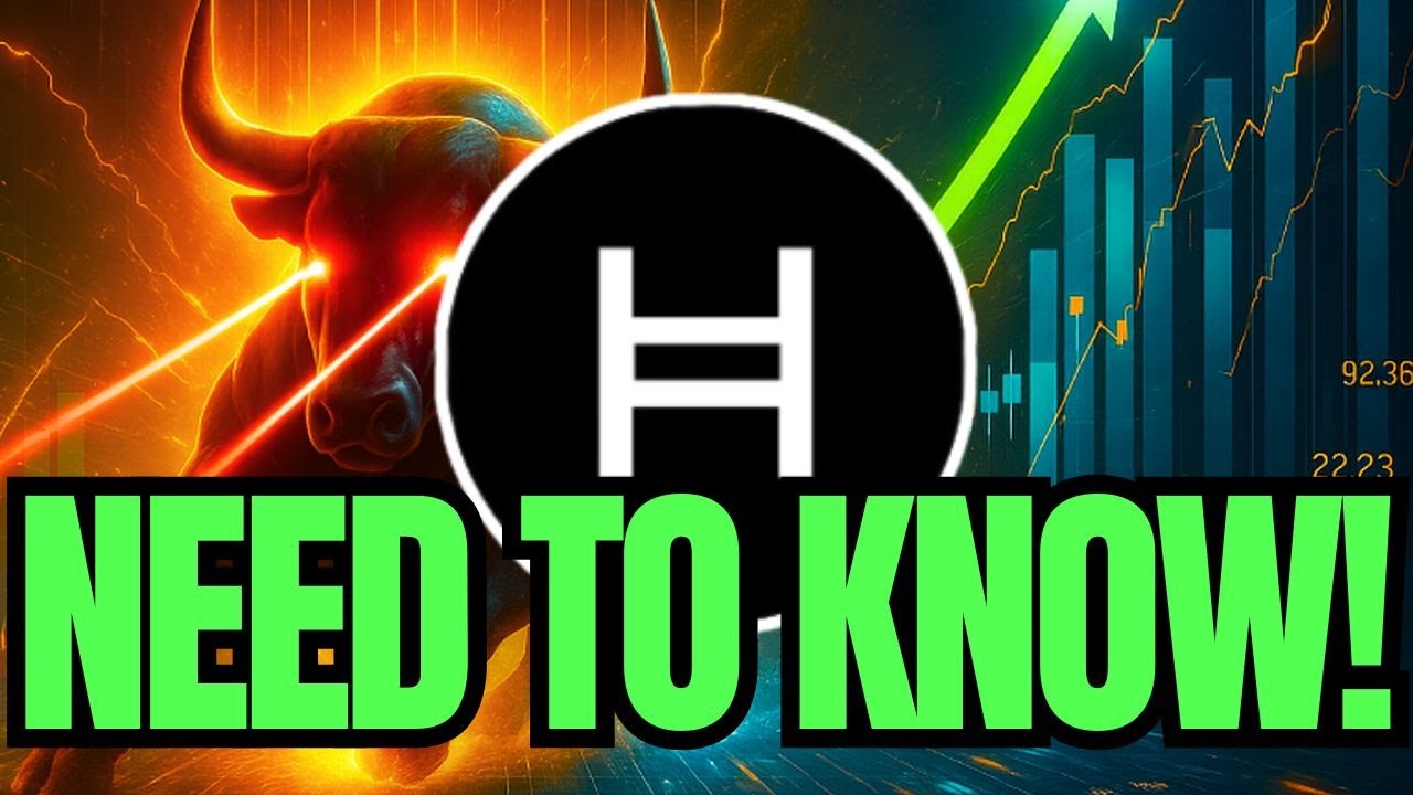 HEDERA (HBAR) IF YOU HOLD YOU MUST KNOW THIS !!!! | MUST WATCH | HBAR ...