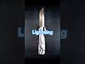 Lightning OTF knife Custom Lasering