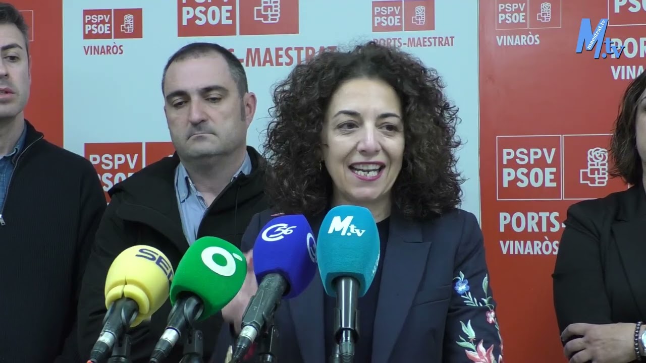 Maestrat Tv - Vinaròs - Roda de Premsa del PSPV-PSOE Ports-Maestrat