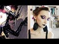 Catwoman-Inspired Makeup