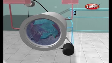 How Does a Washing Machine Work | How Stuff Works | How Devices Work in 3D | Science For Kids