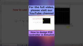 PID Controller | how to design PID controller in simulink