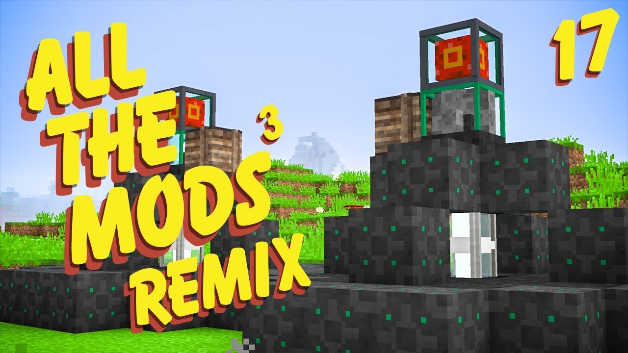 gaming logo All The Mods 3 Remix Ep. 17 Spawner Changer + Void Miners