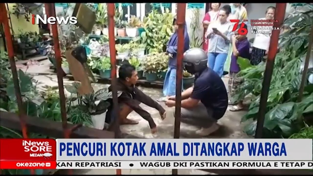 Pencuri Kotak Amal di Palopo, Sulsel Ditangkap Warga, Aksinya Terekam CCTV #iNewsSore 19/08