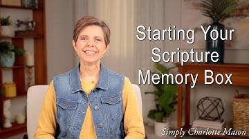 Getting Started with Your Scripture Memory Box