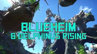 Blueheim and Delphinus Rising  Planet Coaster