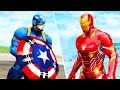 GTA 5 - IRON MAN vs CAPTAIN AMERICA! (Mod)