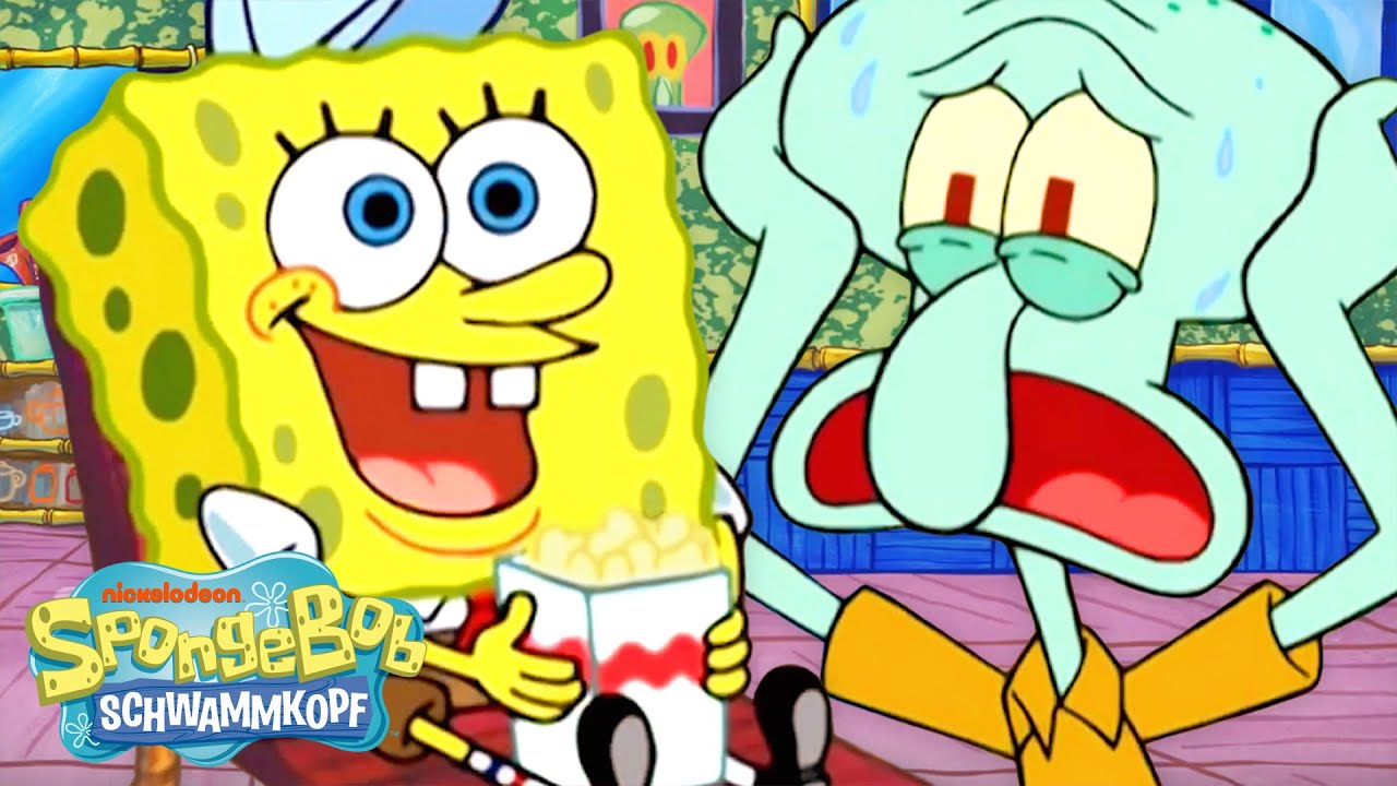 SpongeBob-Charaktere chillen in Thaddäus’ Haus für 30 Minuten 🦑 | SpongeBob Schwammkopf