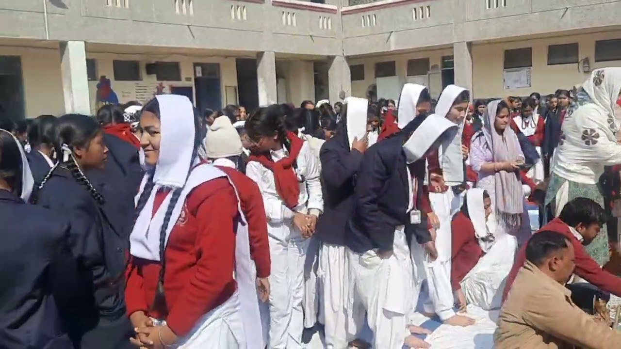 saraswati Pooja @JNV Awan Amritsar-1 @biomadeeasywithrachnashukl2285