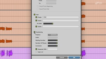 Pro Tools Tech Tip — Batch Track Rename