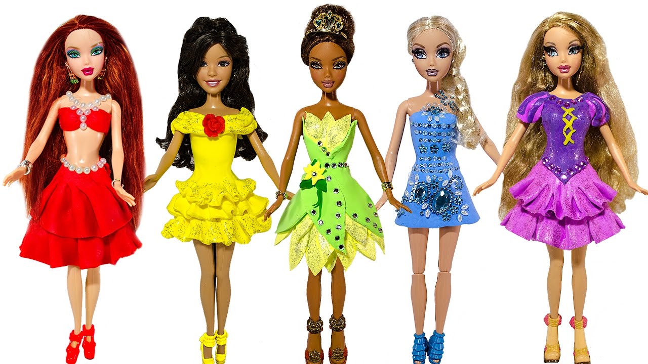 Барби куклы пластилин