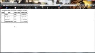 HTML5 and CSS3 beginners tutorial 43   styling tables